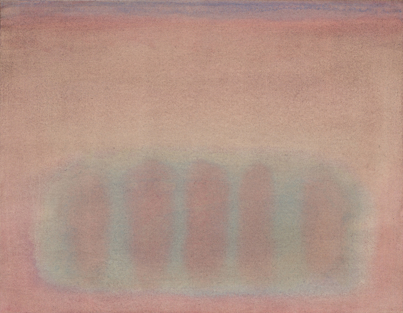 L1435 - Nicholas Herbert, British Artist, abstract painting, Residual Trace - Necropolis, 2023